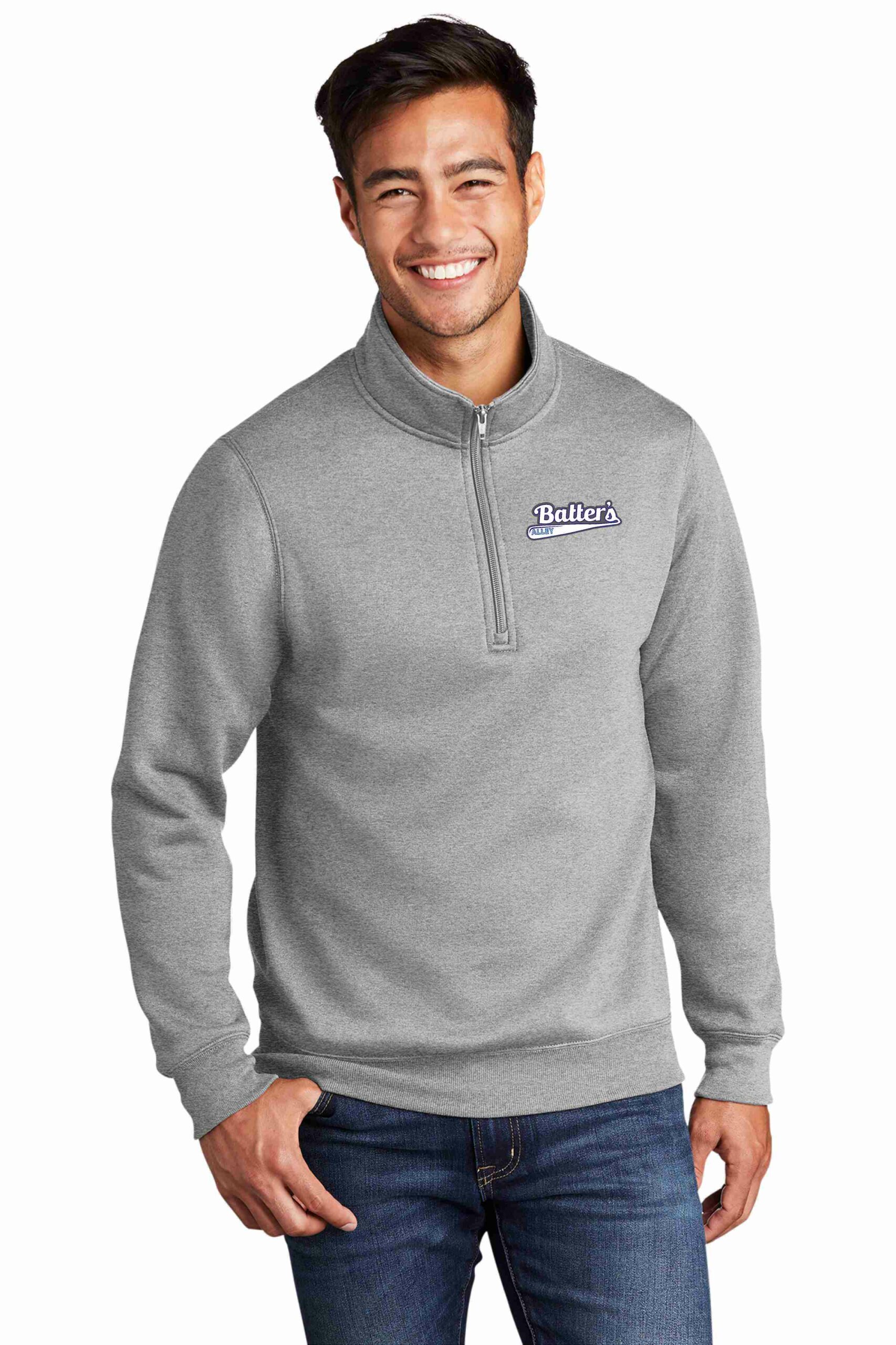 Port & Company 1/4 Zip Sweatshirt – Batter's Alley