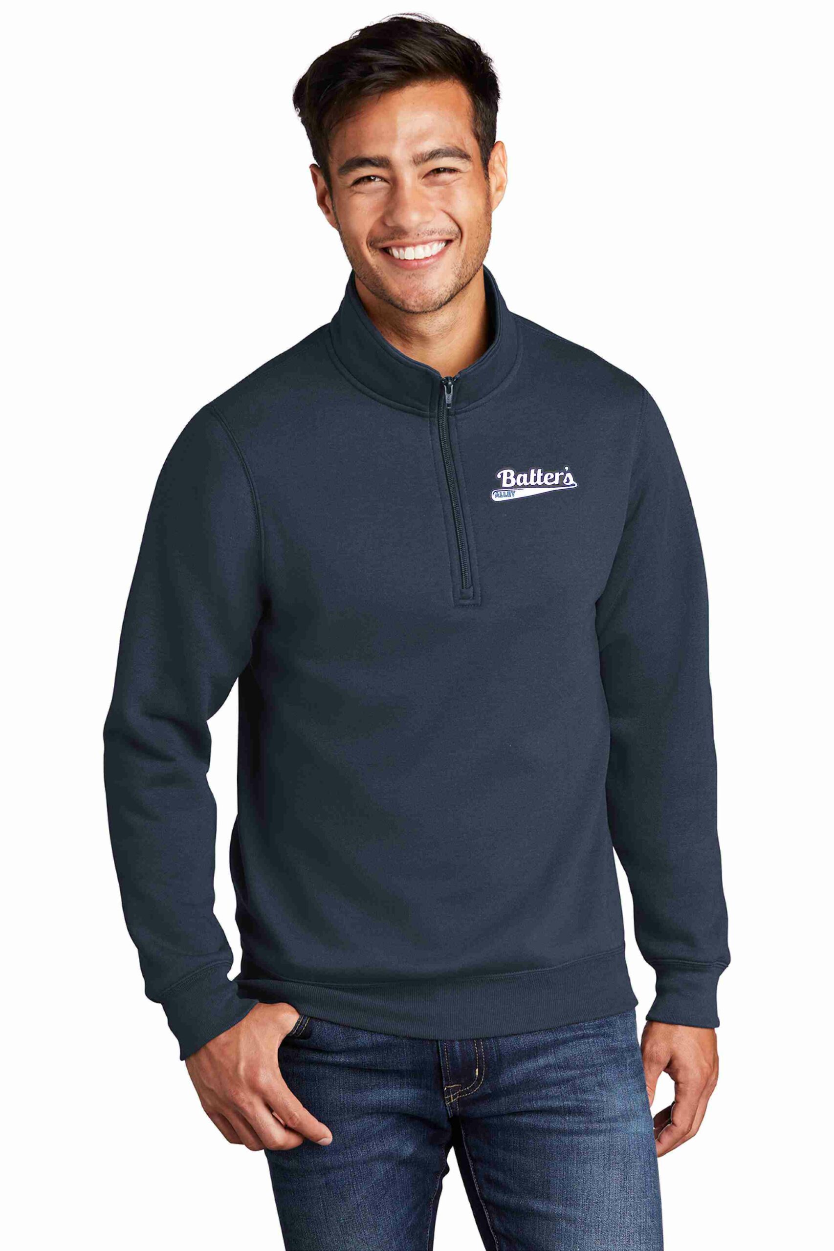 Port & Company 1/4 Zip Sweatshirt – Batter's Alley